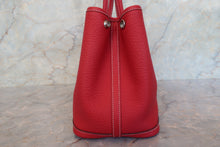 将图片加载到图库查看器，HERMES GARDEN PARTY TPM Negonda leather Rouge casaque □Q刻印 Tote bag 700100209
