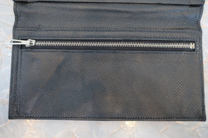 HERMES／エルメス ベアンスフレ ヴォーエプソン ブラック □R刻印 700030112