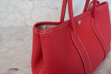 将图片加载到图库查看器，HERMES GARDEN PARTY TPM Negonda leather Rouge casaque □Q刻印 Tote bag 700100209
