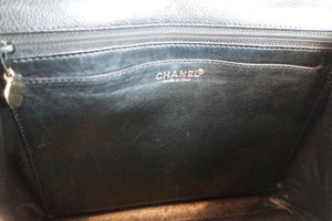 CHANEL/シャネル マトラッセ台形ハンドバッグ キャビアスキン ブラック/ゴールド金具 ハンドバッグ 600050059