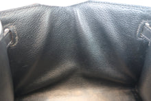 Load image into Gallery viewer, HERMES MINI KELLY 20 Box carf leather Black □A Engraving Shoulder bag 800060207
