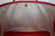 将图片加载到图库查看器，HERMES GARDEN PARTY TPM Negonda leather Rouge casaque □Q刻印 Tote bag 700100209
