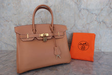 将图片加载到图库查看器，HERMES BIRKIN 30 Graine Couchevel leather Natural 〇Z刻印 Hand bag 800080162
