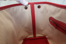 将图片加载到图库查看器，HERMES GARDEN PARTY TPM Negonda leather Rouge casaque □Q刻印 Tote bag 700100209
