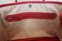 将图片加载到图库查看器，HERMES GARDEN PARTY TPM Negonda leather Rouge casaque □Q刻印 Tote bag 700100209
