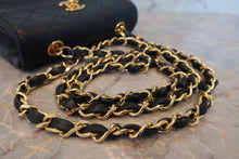 画像をギャラリービューアに読み込む, CHANEL/シャネル ミニマトラッセチェーンショルダーバッグ ラムスキン ネイビー/ゴールド金具 ショルダーバッグ 800010028
