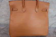 将图片加载到图库查看器，HERMES HAUT A COURROIRE 32 Veche lether Natural □F刻印 Hand bag 600080142
