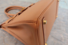 将图片加载到图库查看器，HERMES BIRKIN 30 Graine Couchevel leather Natural 〇Z刻印 Hand bag 800080162
