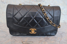 将图片加载到图库查看器，CHANEL/香奈儿 戴妃 CF 链条包 羊皮 Black/Gold hadware(黑色/金色金属) 肩背包 800020178
