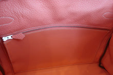 将图片加载到图库查看器，HERMES KELLY 35 Clemence leather Crevette □Q刻印 Shoulder bag 600090190
