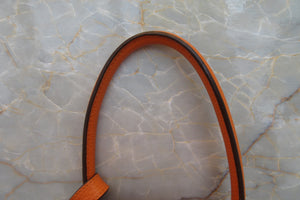HERMES／エルメス リンディ30 トリヨンクレマンス オレンジ □M刻印 ショルダーバッグ 700030049