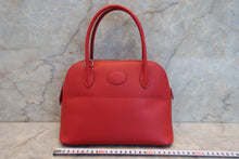 將圖片載入圖庫檢視器 HERMES／エルメス ボリード27 ヴォーエプソン ルージュカザック T刻印 ショルダーバッグ 700070017
