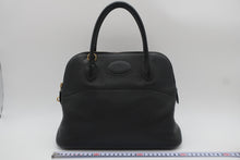 Load image into Gallery viewer, HERMES BOLIDE 31 Clemence leather Black A Engraving Shoulder bag 800090152
