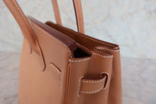 将图片加载到图库查看器，HERMES BIRKIN 30 Graine Couchevel leather Natural 〇Z刻印 Hand bag 800080162
