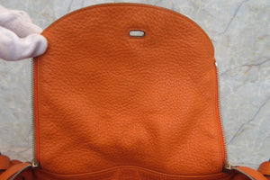 HERMES／エルメス リンディ30 トリヨンクレマンス オレンジ □M刻印 ショルダーバッグ 700030049
