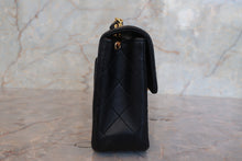 画像をギャラリービューアに読み込む, CHANEL/シャネル ミニマトラッセシングルフラップチェーンショルダーバッグ ラムスキン ブラック/ゴールド金具 ショルダーバッグ 800010052
