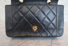 将图片加载到图库查看器，CHANEL/香奈儿 戴妃 CF 链条包 羊皮 Black/Gold hadware(黑色/金色金属) 肩背包 800020178
