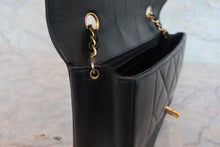 将图片加载到图库查看器，CHANEL/香奈儿 戴妃 CF 链条包 羊皮 Black/Gold hadware(黑色/金色金属) 肩背包 800020178
