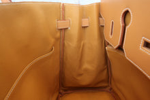 将图片加载到图库查看器，HERMES HAUT A COURROIRE 32 Veche lether Natural □F刻印 Hand bag 600080142
