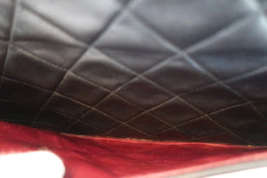 CHANEL Big Matelasse single flap chain shoulder bag Lambskin Black/Gold hadware Shoulder bag 600050127