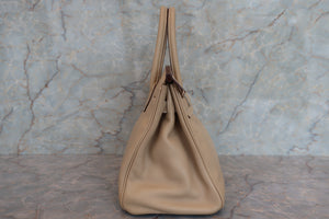 HERMES／エルメス バーキン30 ヴォースイフト タバックキャメル □M刻印 ハンドバッグ 700020145