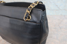 画像をギャラリービューアに読み込む, CHANEL/シャネル トリプルココマークチェーンショルダーバッグ キャビアスキン ブラック/ゴールド金具 ショルダーバッグ 800030125
