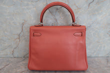 将图片加载到图库查看器，HERMES KELLY 25 Swift leather Rosy □L刻印 Shoulder bag 600080125
