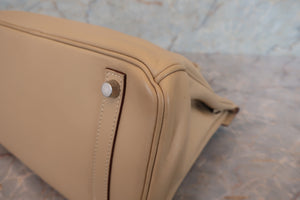 HERMES／エルメス バーキン30 ヴォースイフト タバックキャメル □M刻印 ハンドバッグ 700020145