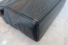 画像をギャラリービューアに読み込む, CHANEL/シャネル トリプルココマークチェーンショルダーバッグ キャビアスキン ブラック/ゴールド金具 ショルダーバッグ 800030125
