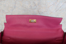 将图片加载到图库查看器，HERMES KELLY 35 Clemence leather Tosca □O刻印 Shoulder bag 600100185
