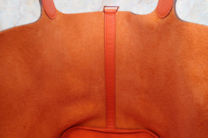 HERMES／エルメス ピコタンロックGM トリヨンクレマンス オレンジポピー T刻印 ハンドバッグ 700090143