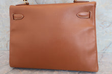 将图片加载到图库查看器，HERMES KELLY 32 Graine Couchevel leather Gold □A刻印 Shoulder bag 600090185
