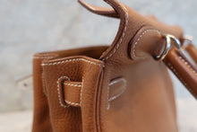 将图片加载到图库查看器，HERMES KELLY 28 Clemence leather Gold X刻印 Shoulder bag 700070040
