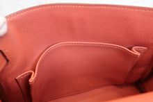 将图片加载到图库查看器，HERMES KELLY 25 Swift leather Rosy □L刻印 Shoulder bag 600080125
