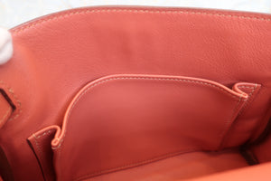 HERMES KELLY 25 Swift leather Rosy □L刻印 Shoulder bag 600080125