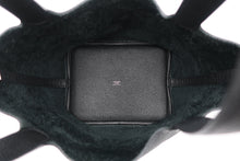 Load image into Gallery viewer, HERMES PICOTIN LOCK MM Clemence leather Black Y Engraving Hand bag 800090038
