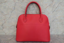 将图片加载到图库查看器，HERMES／BOLIDE 31 Epsom leather Bougainvillier □N刻印 Shoulder bag 600100082
