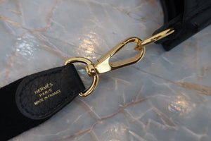 HERMES／エルメス エブリンTPM トリヨンクレマンス ブラック C刻印 ショルダーバッグ 700040155