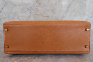HERMES／エルメス ケリー32 ピグスキン ナチュラル 〇W刻印 ショルダーバッグ 700050194