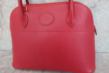 将图片加载到图库查看器，HERMES／BOLIDE 27 Graine Couchevel leather Rouge vif 〇Z刻印 Shoulder bag 600080121
