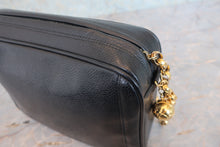 画像をギャラリービューアに読み込む, CHANEL/シャネル ココマークチェーンショルダーバッグ キャビアスキン ブラック/ゴールド金具 ショルダーバッグ 800040007
