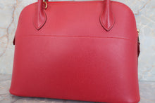 将图片加载到图库查看器，HERMES／BOLIDE 27 Graine Couchevel leather Rouge vif 〇Z刻印 Shoulder bag 600080121
