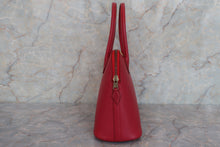 Load image into Gallery viewer, HERMES／BOLIDE 27 Graine Couchevel leather Rouge vif 〇Z Engraving Shoulder bag 600080121
