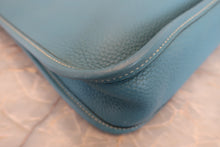 將圖片載入圖庫檢視器 HERMES／エルメス エブリン1PM トリヨンクレマンス ブルージーン □I刻印 ショルダーバッグ 700030038
