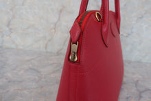 将图片加载到图库查看器，HERMES／BOLIDE 27 Graine Couchevel leather Rouge vif 〇Z刻印 Shoulder bag 600080121
