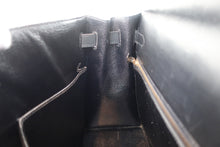 将图片加载到图库查看器，HERMES KELLY 32 Box carf leather Black ○W刻印 Shoulder bag 800080014
