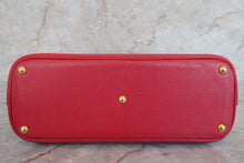 Load image into Gallery viewer, HERMES／BOLIDE 27 Graine Couchevel leather Rouge vif 〇Z Engraving Shoulder bag 600080121
