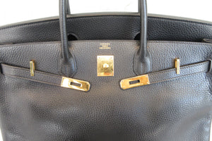 HERMES／エルメス バーキン40 アルデンヌ アルデンヌ 〇S刻印 ハンドバッグ 700030098