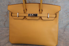 将图片加载到图库查看器，HERMES BIRKIN 25 Epsom leather Soleil □M刻印 Hand bag 600090092
