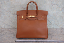 画像をギャラリービューアに読み込む, HERMES／エルメス オータクロア32 クシュベル ゴールド 〇Y刻印 ハンドバッグ 800020063
